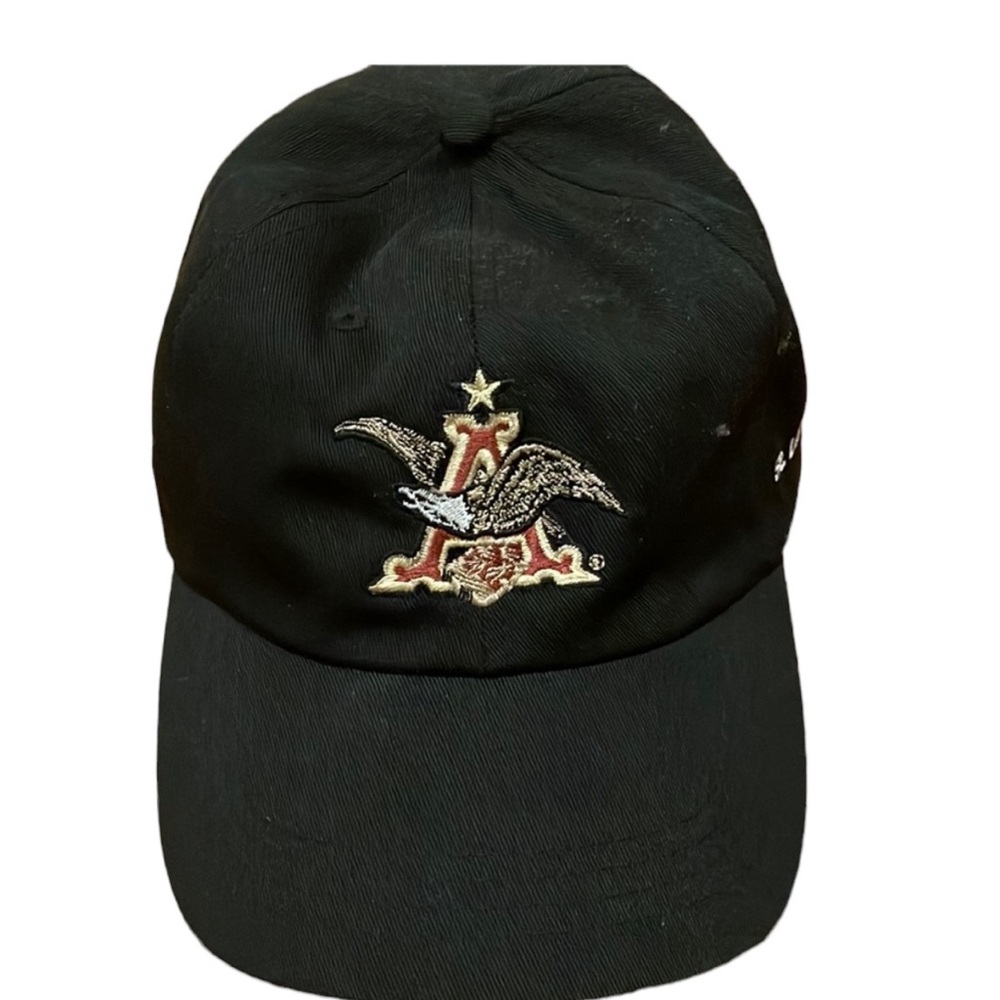 Anhueser Busch Black Baseball Cap. NWOT.